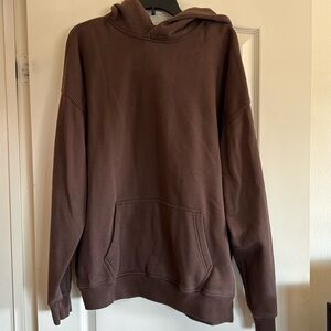 Abercrombie Men’s Essential Hoodie in Brown. Like new lightly worn